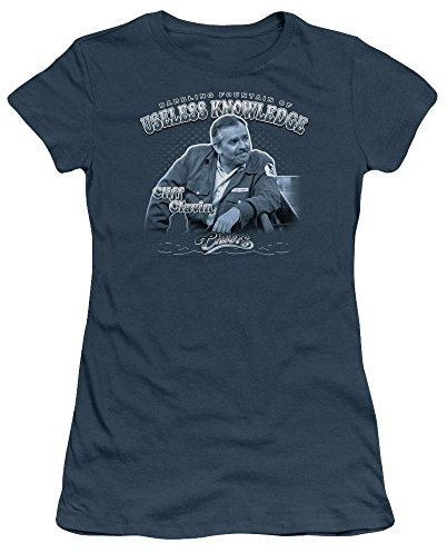 Cbs - Fountain Of Knowledge Juniors T-Shirt In Slate, X-Large, Slate