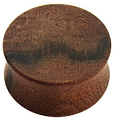 eeddoo Flesh Tunnel Plug Braun Tineo Holz