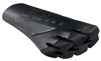 Leki adult powergrip pad, rubber buffer, black