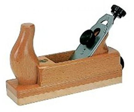 Putzhobel mit Feineinstellung mit Weißbuchensohle u. Doppeleisen 48 mm