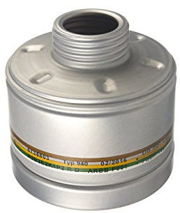Dräger Gas- und Kombinationsfilter Rd40 940 A2B2E2K1 P2 R D - Atemschutz | Wiederverwendbarer Filter mit Dolomitstaubprüfung: geringer Atemwiderstand bei langer Nutzungsdauer.