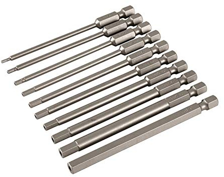 Wiha, Sicherheits-Sechskant-Bit, 10-teilig, 76096
