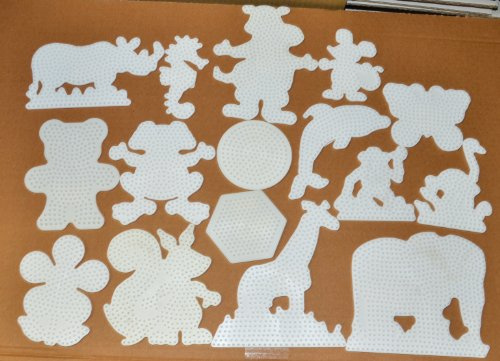 Hama Happy Price Toys Midi Stiftplatten Set 10 Midi Bügelperlen