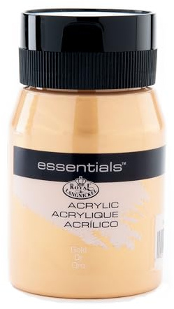 Royal & Langnickel RAA-5141 - Essentials 500 ml Acrylfarbe, gold