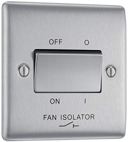 BG Electrical Interrupteur isolateur de ventilateur 3 pôles