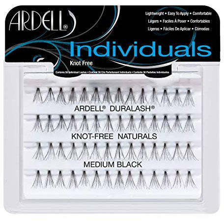 Ardell Individuals Knot Free Wiederverwendbar Wimpern zum Natürlich Aussehen, 56-Stücke