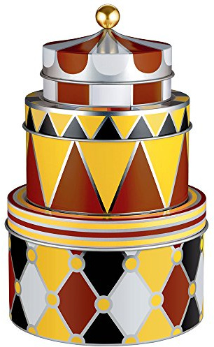 Alessi Circus| MW31S3 - Allzweckbox Design, Weißblech