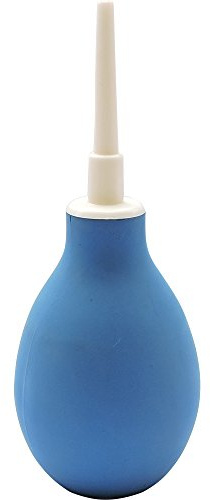 Rectal Enema Syringe, Anal and Vaginal Douche for Gentle Cleansing, Suitable for Men, Women - 8 US Fl Oz Capacity, Blue Color