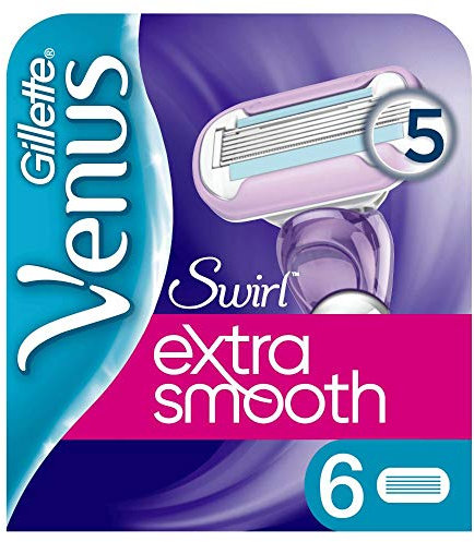 Venus Extra Smooth Swirl Ersatzklingen x6