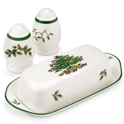 Spode Christmas Tree 3-Piece Hostess Set