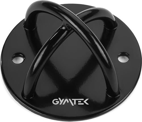 Gymtek Deckenhalterung Wandhalterung in X für Sling Trainer, Griff für Seile und Gurte