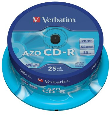 Verbatim CD-R 80MIN Superazo - Pack of 25