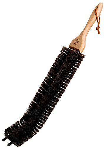 Redecker Goat Hair Bath Radiator/Hand Towel Dryer-Brush with Oiled Beechwood Handle, 19-5/8-Inches