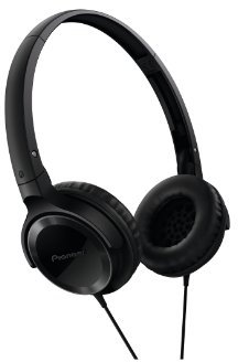Pioneer SEMJ502 Casque Pliable Jack 40 mm Noir