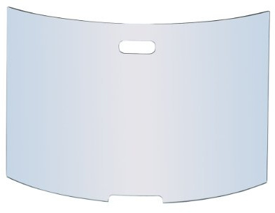 Funkenschutz aus gehärtetem Glas