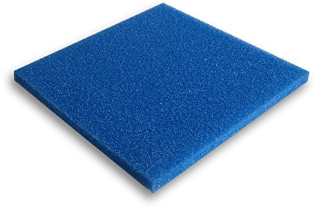 Estera filtrante Espuma 50x50x3cm Filtro de Estanque de 10ppi Filtro de Acuario