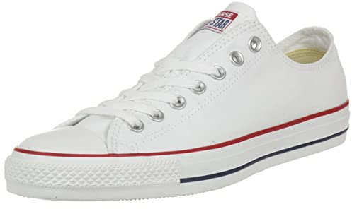 Optical White Converse Low Tops size 6 UK