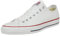 Optical White Converse Low Tops size 6 UK