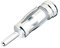 AIV - Adaptador de Antena DIN - ISO, Plateado