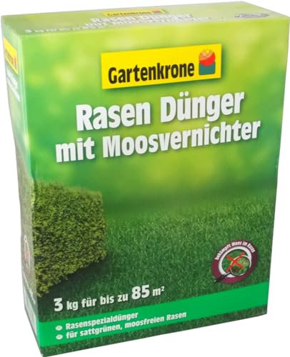 Moosvernichter mit Rasendünger 3 kg für bis zu 100 m²