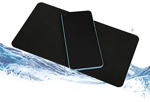 DS Styles - Tappetino Anti-Scivolo da Auto in Silicone, di Grandi Dimensioni, per appoggiare Smartphone, navigatori, Lettori MP3/MP4