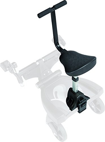 Fillikid Buggy-Board 180° mit 3fach verstellbaren Sitz | Filliboard Mitfahrbrett | Mitfahrbrett universal für Kinderwägen & Buggies & Sportwagen, Größe:Zusatzsitz