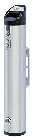 Runder Wand-Aschenbecher aus Aluminium 2 Liter