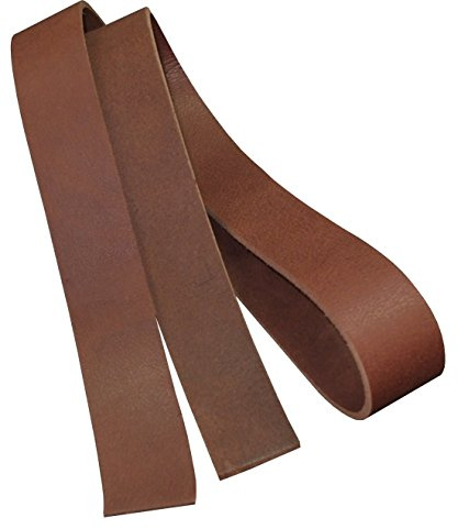 Team Beust 120-150 cm x 6 cm Latigo Lederriemen 3,6-4,2 mm Riemen Gürtelriemen cognac braun - 120 cm