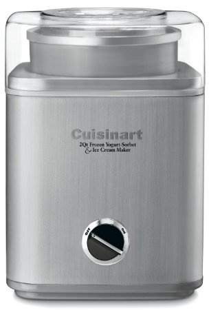 Cuisinart ICE-30BCFR 2 QT Ice Cream Maker, Silver – Certified Refurbished
