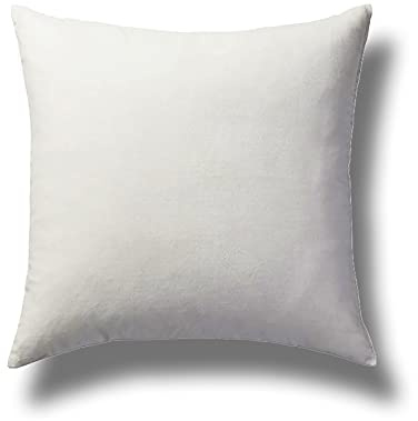 GEMITEX Acolchado de cojín, 45 x 45 cm, suave y esponjoso, ideal para cojines de sofá, cojines de dormitorio, tejido exterior de polipropileno, interior de nudo de poliéster, fabricado en Italia