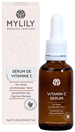 MYLILY Vitamin C Serum 10% | Natürlich & vegan | 30 ml Vitamin C Gesicht Pflege I Vitamin Serum bei Pickel und Hautunreinheiten | Für viele Hauttypen geeignet