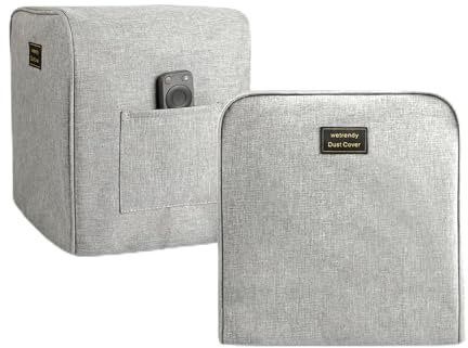 Cubierta antipolvo para proyector JMGO N1 Pro/N1 Ultra, funda protectora impermeable con bolsillo para accesorios (gris)