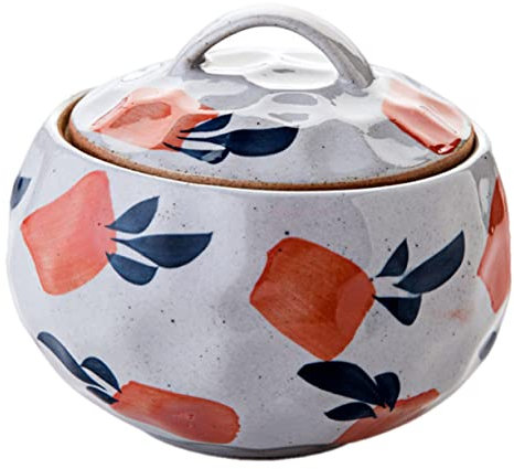 Cabilock 1 Pc Olla De Cerámica Olla De Vapor Para Sopa La De Vapor Sopa De De Barro Cuenco De Cocina De Cerámica Cacerolas De Mini Tazón De Estofado Café