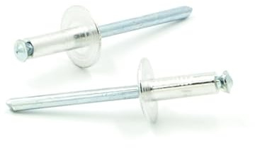 Rivetti a strappo RISTAR A FIORE Alluminio/Acciaio Testa Larga 12.0mm 4.0x20 Spessore serrabile 12.0-15.0mm - Confezione da 500 pezzi