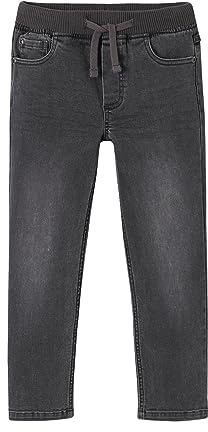 VERTBAUDET Jean Garçon Indestructible Droit Relax Denim Gris 6A