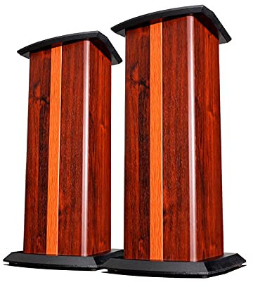 Pieds d'Enceintes Lot de 2 Supports d'enceintes universels, pour Satellites et Petites Enceintes de bibliothèque, pour la Maison/Bureau/Studio/théâtre (Couleur : A)