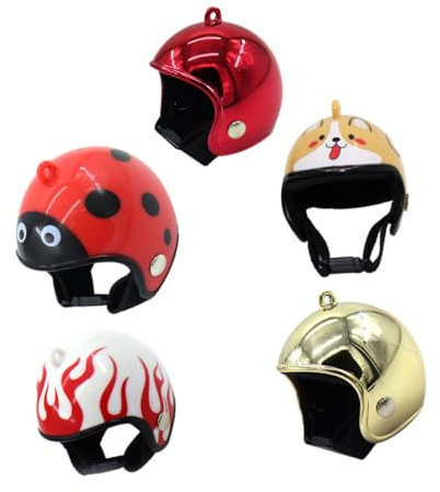 DOITOOL 10pcs Funny Chicken Helmets for Protection Creative Pet Hens Hats for Small Animals for Poultry