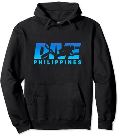 Tauchen auf den Philippinen, Tauchen auf den Philippinen Pullover Hoodie