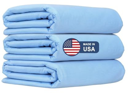 XL Washable Reusable Underpads 36x54 Waterproof Absorbent Incontinence Bed Pad [3 Pack] Large Underpad with Heavy 4-Layer Protection for Beds Sofa and Mattress - Pads for Adults Seniors Kids & Pets