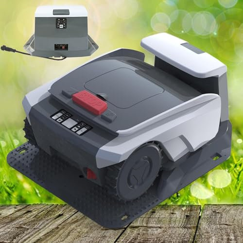 Rasaerba robotizzati, controllo APP automatico del rasaerba con programmazione, taglio su percorsi paralleli, ricarica automatica, silenzioso 60 dB(A), per cortili di piccole e medie dimensioni