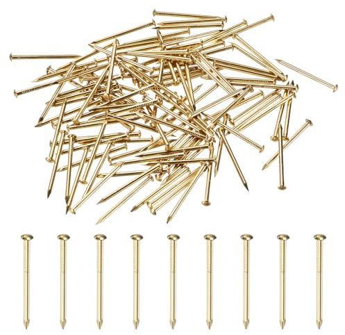 M METERXITY 100 Unidades Clavos Pequeños Y Delgados De 1.5mm X 25mm