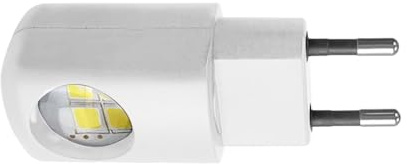 Luci Notturne Con Spina Per Presa A Muro - Lampada LED Per Stanza - Luce Per Corridoio Con Sensore Automatico Da All'Alba | Per Camera Da Letto Comodino Casa Corridoio Soggiorno Cucina Ingresso