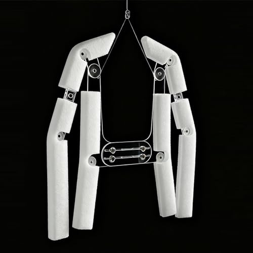 Adjustable Clothing Display Hanger, Invisible Acrylic Body Shape Clothing Display Holder, Mannequin Torso for Photography Show, for Hang Coat Jackets Sweater Tops(Women)