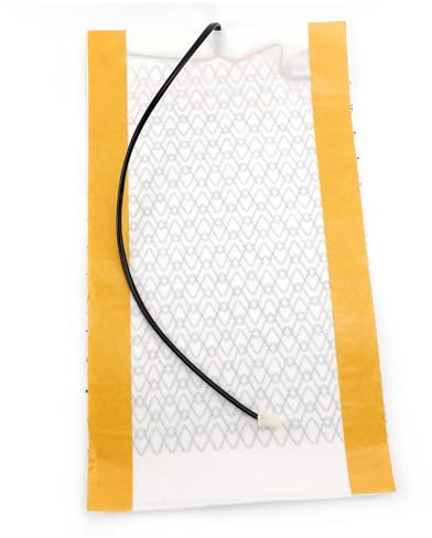 FNBDDX 12V 4 Stück 2 Set 1 Kohlefaser-Sitzheizung Heizkissen Winterwärmer Abdeckungen Universal Fit for Auto(1pc)