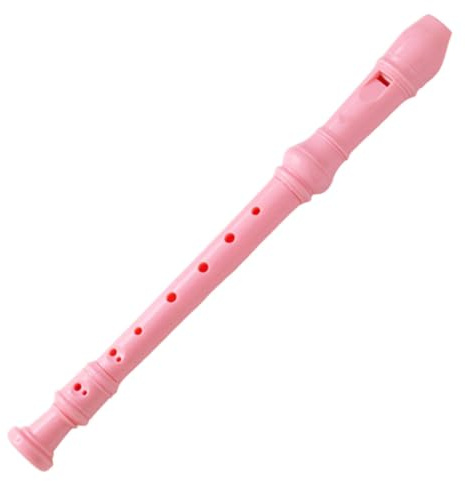 Blockflöjt 8håls Sopranblockflöjt För Vuxna Nybörjare Träningsinstrument Musikframträdande(8-hole pink)