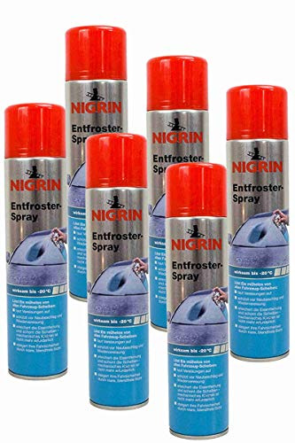 NIGRIN 6X 74045 Entfroster-Spray 400 ml