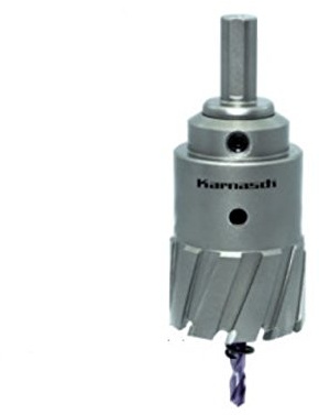 Karnasch KARNASCH Power-Max 55 Super Heavy-Duty - Sega da traforo con metallo duro, 51mm Diámetro de Corte, 55mm Longitud Útil, 13mm Diámetro de Corte del Vástago, 4mm Ancho de Corte, 10 Dientes, 1