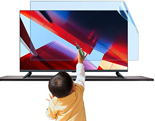 XQHD 65 Zoll Tv Entspiegelungsfolie LCD-Displayschutz Anti-Blaulicht, Anti-Strahlung Blendschutz Helfen Sie Besser Zu Schlafen,Matte-65in(1429X804) mm