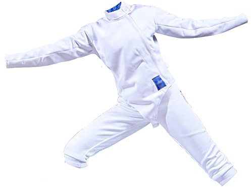 Fechtuniformanzug, Kinder Erwachsene Jacke Hosen Weste Set for Foil Degensäbel, 350NW Fechtausrüstung Schutzanzug (Color : Left Hand, Size : 34#)