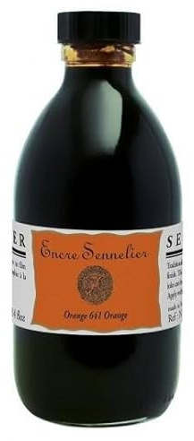 Sennelier Encre à dessin Orange 250 ml